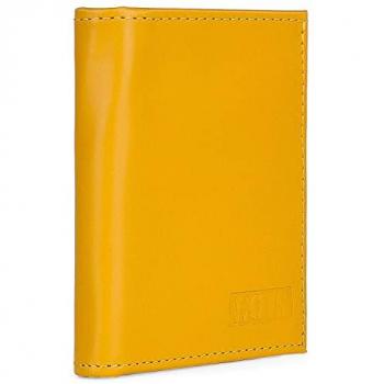 Cartera Monedero Unisex de Piel Lois Jeans 202053-06 Amarillo, Casual, con Compartimento para Tarjetas y Protección RFID