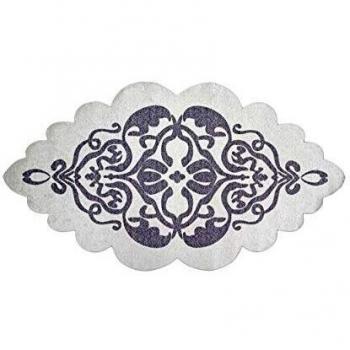Homemania RFE7030200 Alfombra Impresa Round Cloud 1 Resumen, 80 X 200 Cm