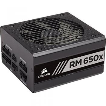 Corsair RMx Series RM650x 80 PLUS Gold, Fuente De Alimentación Atx Totalmente Modular, SATA, 650 W, Negro