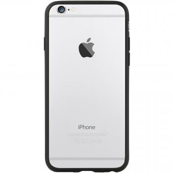 Funda Bumper Negra Menatwork Ozaki O!Coat 0.3 para Teléfono Móvil