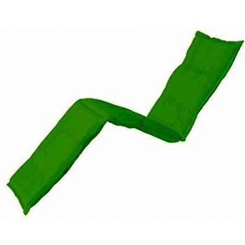 Cojín de Tumbona Panama 200 x 60 cm Algodón/Poliéster Verde