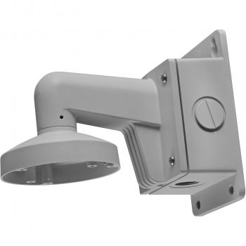 Hikvision DS-1272ZJ-110B Soporte de pared para cámaras de seguridad, compatible con diversas cámaras Hikvision, fabricado en material resistente, diseño duradero y fácil instalación