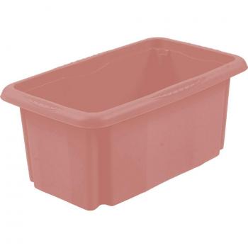 Keeeper Caja de Almacenamiento Plástico Resistente Apilable 35 x 20,5 x 15 cm, color rojo nórdico