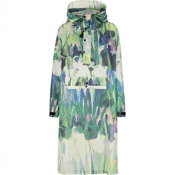 Rainkiss Women's Green Lily Rain Jacket - Poncho Style