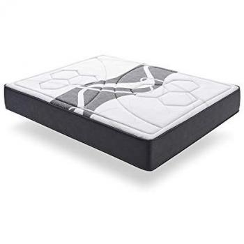 Colchón Viscoelástico de Grafeno 135x180 cm - Altura 30 cm ±2 - Firmeza Media-Alta - Núcleo HR y Supersoft