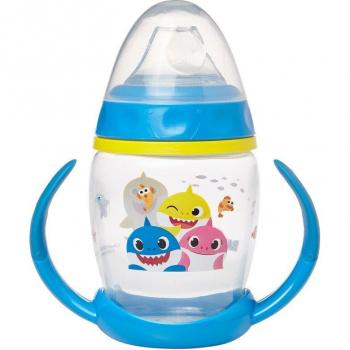 Taza entrenamiento Fancy 270 ml con boquilla de silicona Baby Shark