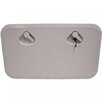 Trappe d'accès Top Line avec serrure, couleur blanche, 353x606mm