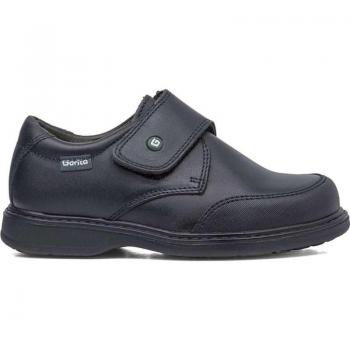 Mocasines de niño Gorila 31401 de piel en color azul marino