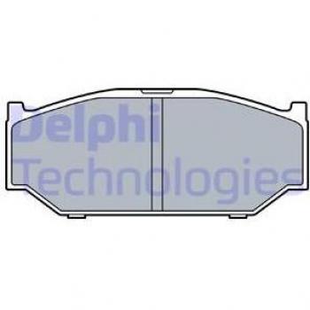Pastillas de freno DELPHI LP3544