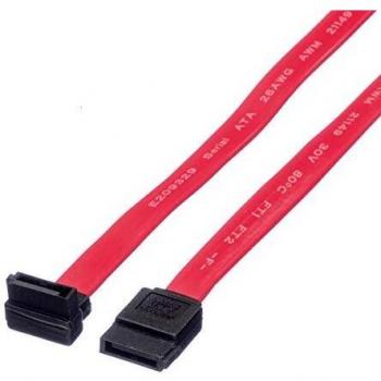 Rotronic Value Cable de Disco Duro Interno SATA 3,0 Gbit/s, acodado, 0,5 m