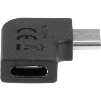 Lindy 41894 cambiador de género para cable USB 3.2 Type C Negro
