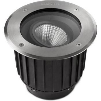 Spot Gea Cob LED, 16W, empotrado, acero inoxidable, aluminio y vidrio