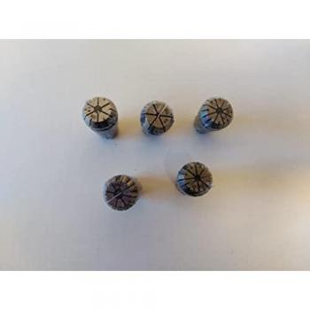 Juego de pinzas de sujeción ER16 para máquinas PROXXON FF250/BL y PF250/BL - 5 piezas