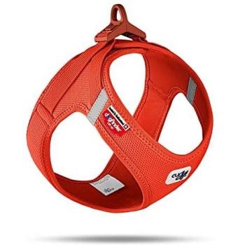 Arnés para perros Curli Clasp Air-Mesh - Naranja Sol (XS)