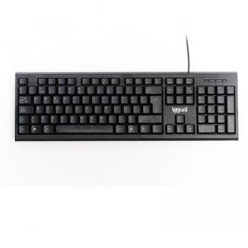 iggual CK-BUSINESS-105T Teclado Estándar USB QWERTY Negro