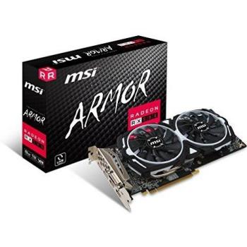 MSI Radeon RX 580 Armor OC, Tarjeta Gráfica de 8GB GDDR5