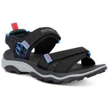 Regatta Men's Durable Blaze Sandals Black/Coral Blue Size UK 6