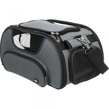 Trixie TR-28889 - Cesta de transporte aéreo para perro, tamaño 28 x 27 x 42 cm