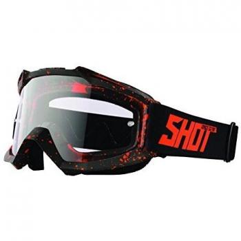 SHOT gafas Assault Drop neón naranja mate, negro naranja, talla única