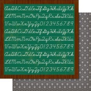Bella! School Double-Sided 200gsm Cardstock 12X12-Picture Frame