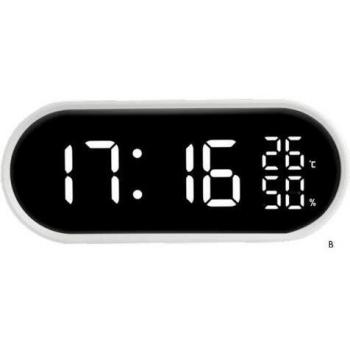 Despertador Digital Multifuncional con Números Grandes Lowell JE5110N Negro