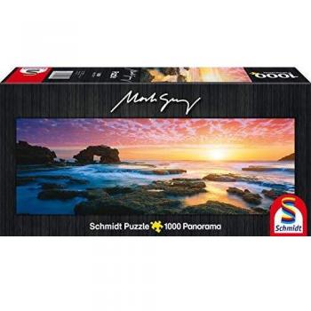 Bridgewater Bay Sunset Panoramic Puzzle - 1000 Pieces by Schmidt Spiele