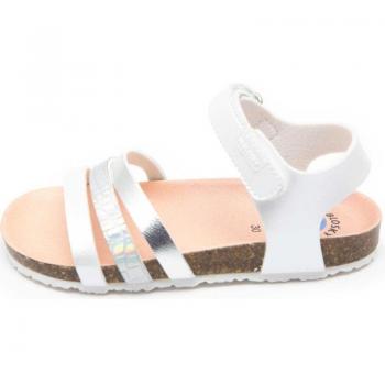 Sandalias Bio para Niñas Pablosky 429000 Multicolor, de materiales reciclados, con cierre adherente