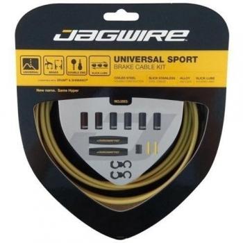 Jagwire Universal Sport - Cables de freno para bicicleta dorado dorado