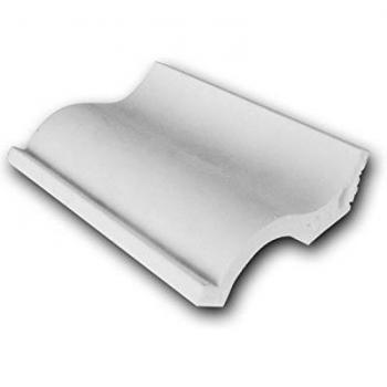 Cornisa Elegante Orac Decor CX108 200x5,4x5,5 cm en forma de S