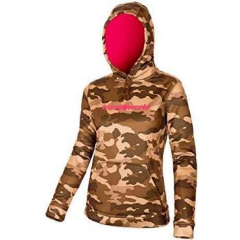 Trangoworld Poppi-P Sudadera, Mujer, marrón/Fucsia, S