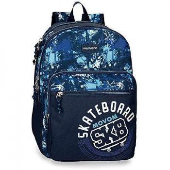 Movom Mochila Doble Compartimento Underground, Azul, 46 cm