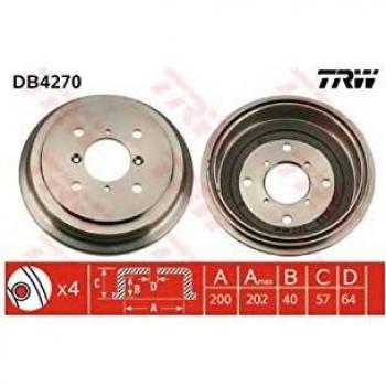 TRW Automotive AfterMarket DB4270 Brake Drum