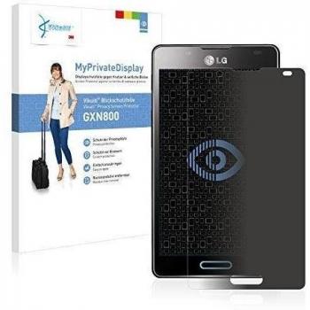 Vikuiti MyPrivateDisplay Protector de Pantalla y privacidad GXN800 de 3M compatible para LG Electronics P713 Optimus L7 II