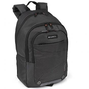 Gabol | Black - Mochila Negra de 28 x 41 x 18 cm con Capacidad de 19 L