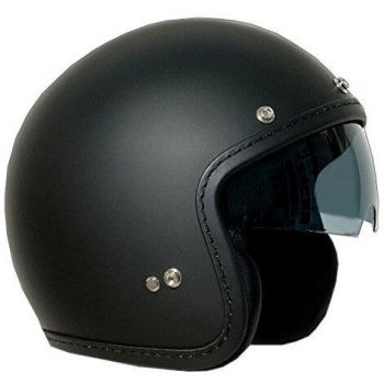 CASCO JET OLD ONE NERO OPACO M