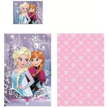 Frozen Anna Elsa Cartoon Juego Cama 140 x 90 cm Funda Nórdica 100% algodón Original Snow Queen Baby Disney
