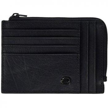 Piquadro Blue Wallet RFID Protection Horizontal Cut, Male, One Size