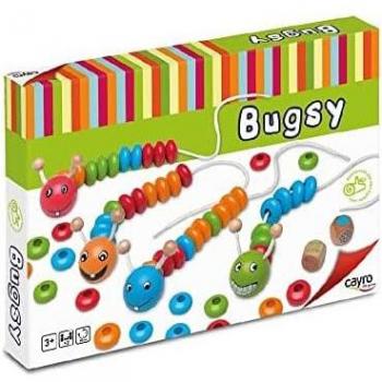 Cayro Bugsy - Juego Educativo de Madera para Aprender Sumas y Restas, 64 Piezas