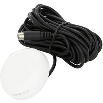Navilock 20-60110 Antena GPS NL-422MP U-blox 5 MD6 Puerto Serie, Blanco