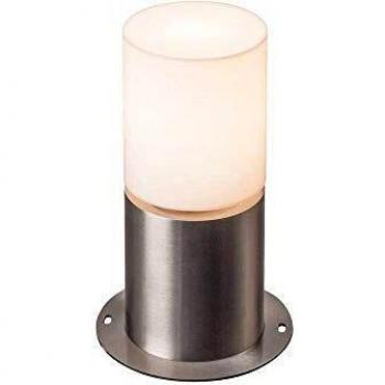Baliza de pie para exterior SLV ROX ACRYL 30, IP44, Acero Inoxidable 304, E27, máxima 20W