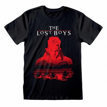 Lost Boys Blood Trail Unisex Black T-Shirt - Large Front Print