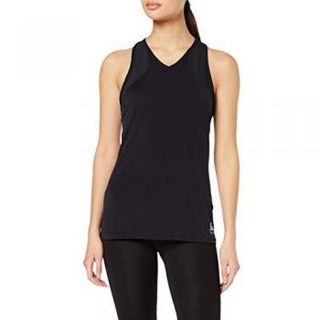 Odlo™ - Camiseta de Malla con Cuello en V para Mujer, Mujer, Camiseta, 350561-15000-L, Negro, Large