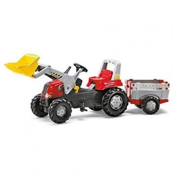 ROLLY TOYS - Tractor con Remolque para niños Junior RT