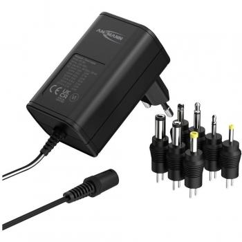 Fuente de alimentación Ansmann APS 300 adaptador e inversor de corriente Interior 3,6 W Negro