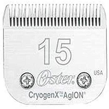 Cabezal de Acero para Maquinillas Eléctricas de Mascotas Oster Nº15 con Corte de 1.2mm