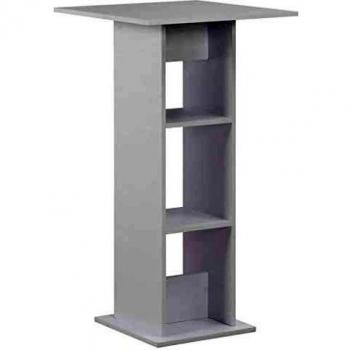 vidaXL Bar Table White 60x60x110 cm
