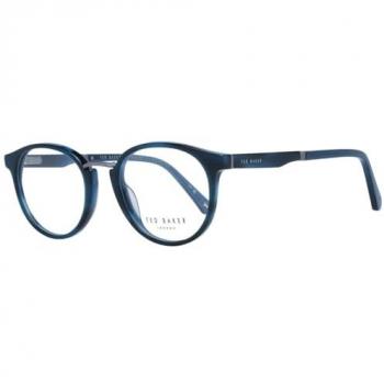 Ted Baker TB8250 622 Men's Blue Prescription Glasses - Size 50 with Blue Light Block