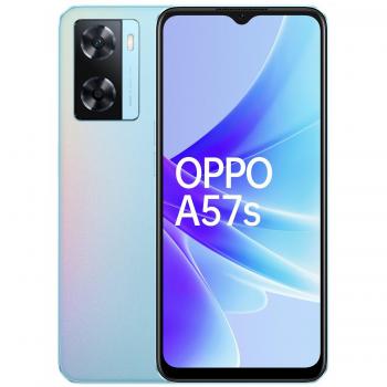 Smartphone OPPO A57s 4GB RAM, 64GB Almacenamiento, Dual SIM, Pantalla 6.56, Cámara 50 Mpx, Color Azul Cielo