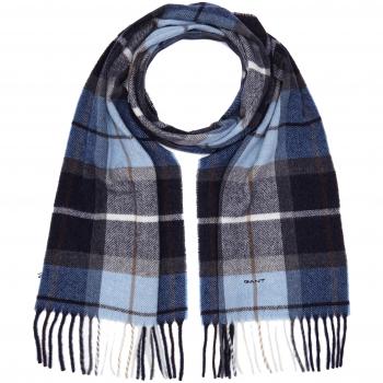 Gant Check Lambswool Scarf, Bufanda para Hombre