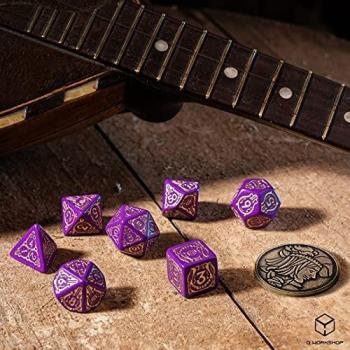 Set de Dados y Moneda The Witcher Viscount (7)